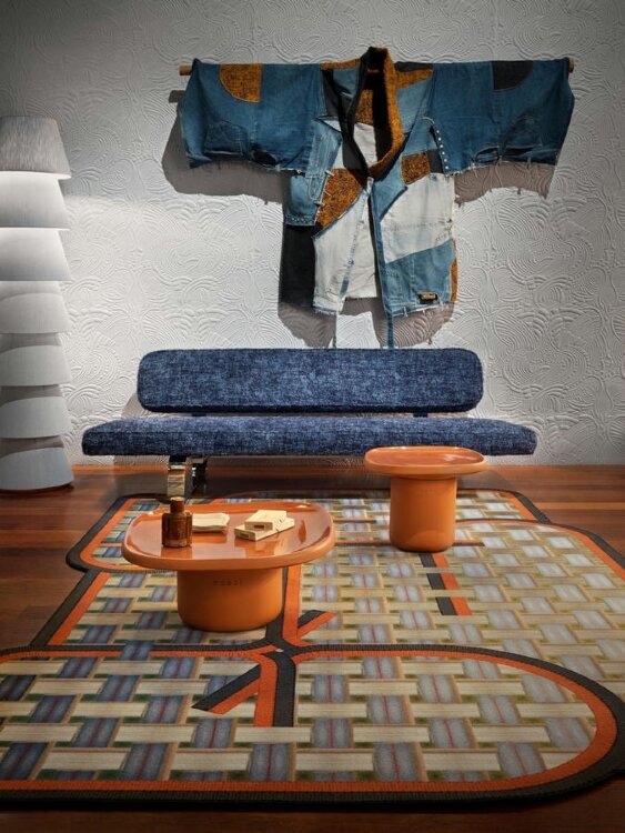 Журнальный стол Moooi Obon Rectangular Low Grey