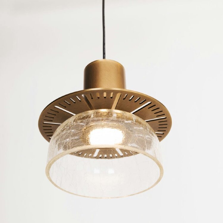 Подвесной светильник Delight Collection MT9171-1HA аntique brass