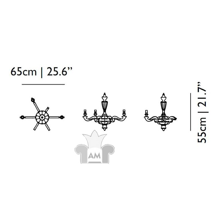 Люстра Moooi Smoke Chandelier
