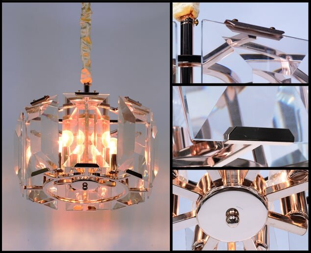 Люстра Delight Collection Harlow Crystal 8G nickel