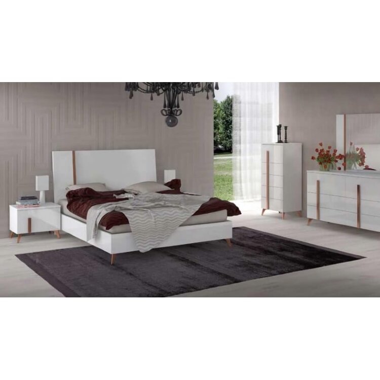 Кровать 154х203 Status Vega White без обивки