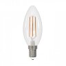 Лампа светодиодная Uniel LED-C35-6W/4000K/E14/CL/SLF