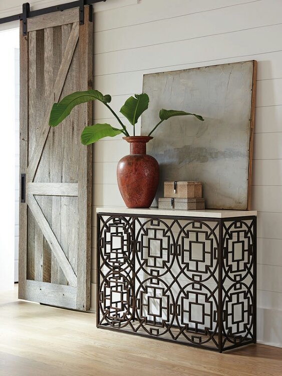 Консоль LEXINGTON ACKERMANN METAL CONSOLE 566-967