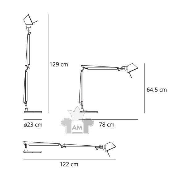 Основание под светильник Artemide A004030