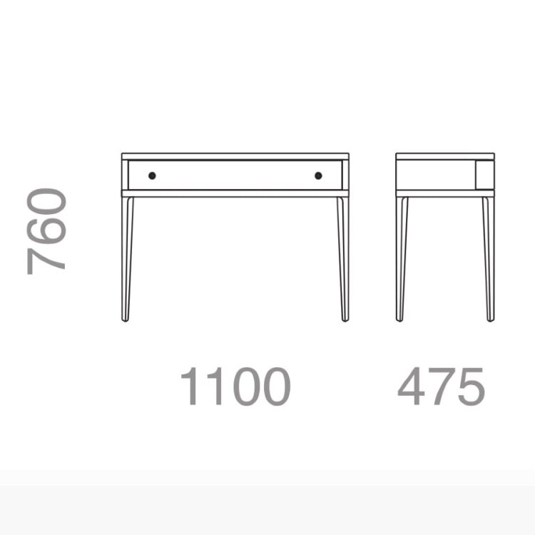 Консоль Fratelli Barri Roma, бежевый лак, FB.CS.RM.665