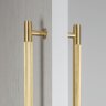 Ручка-скоба Buster and Punch Pull Bar Double-Sided Cross Brass