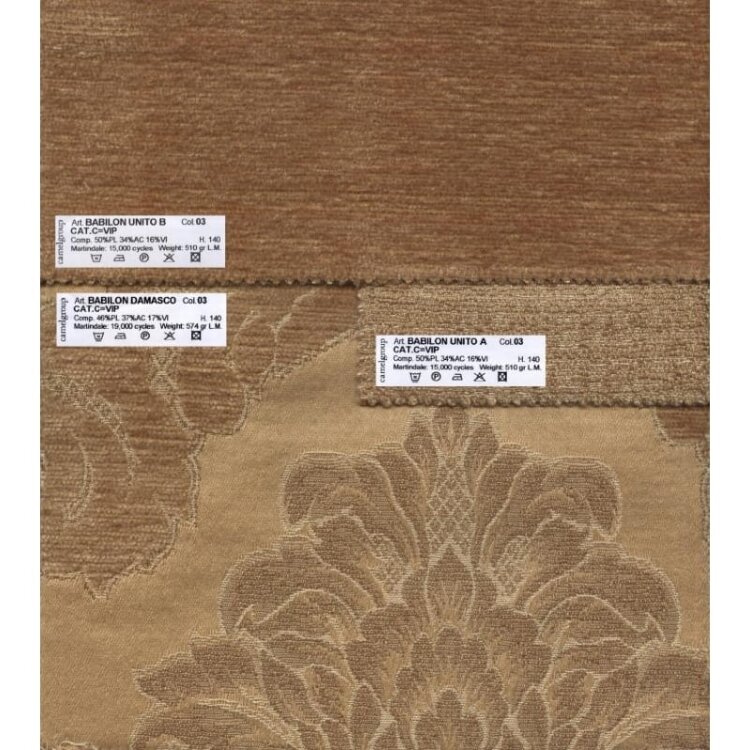Диван 2-местный Camelgroup Decor ткань ВABILON DAMASCO