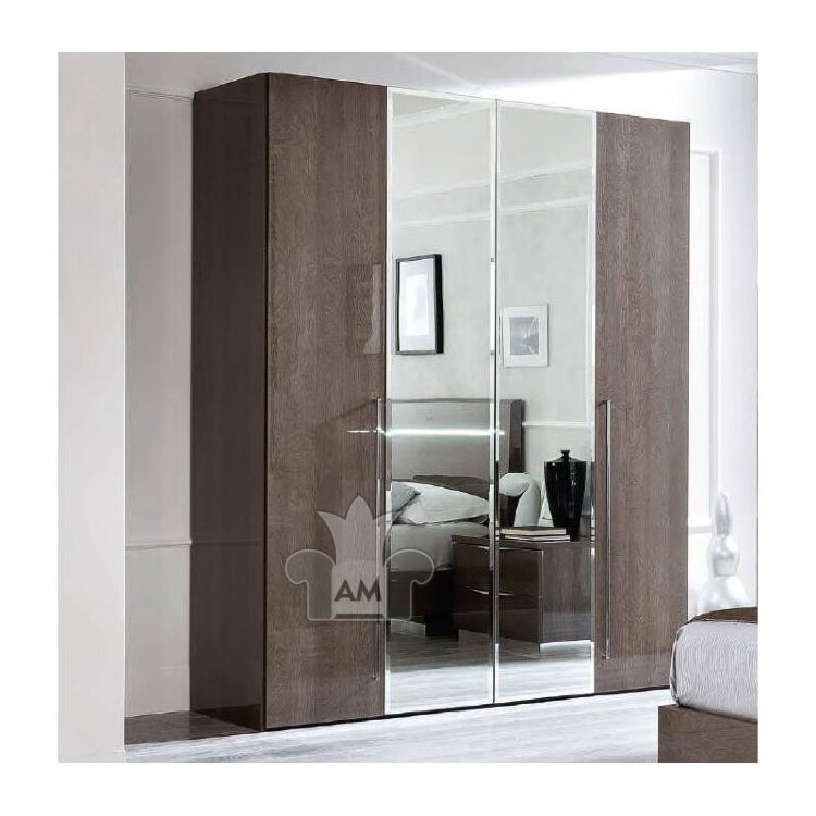 Шкаф 5-дверный Platinum Camelgroup с зеркалами, 136AR5.17PL