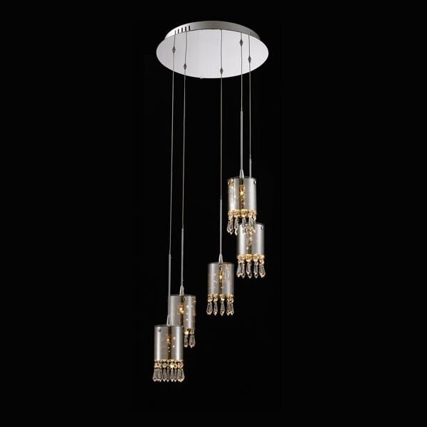 Подвесной светильник Delight Collection Crystal Tube 5