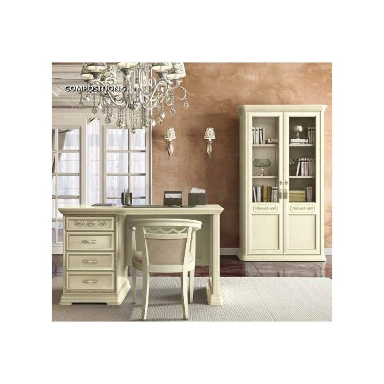 Письменный стол 140 Torriani Avorio Camelgroup, с ящиками