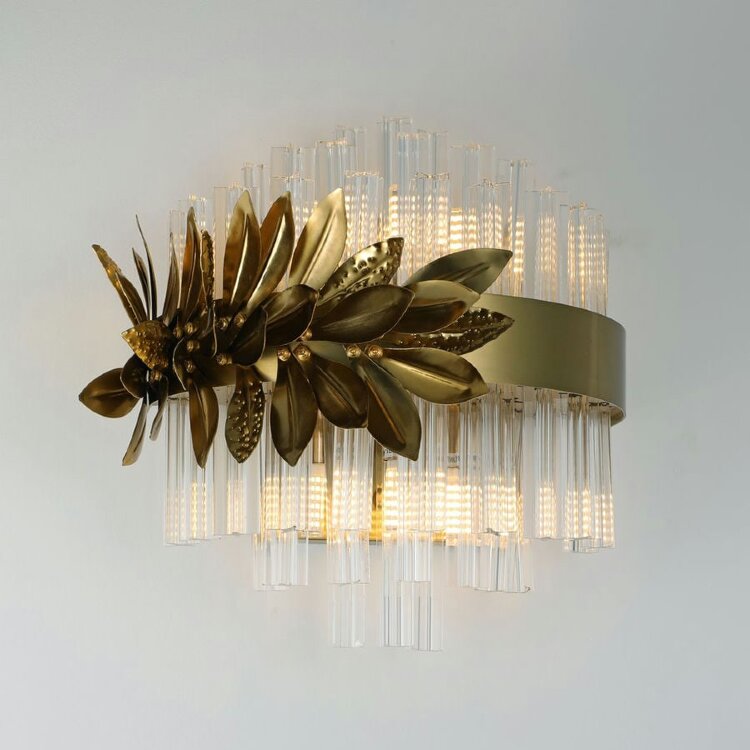 Настенный светильник Delight Collection 17966-1W gold