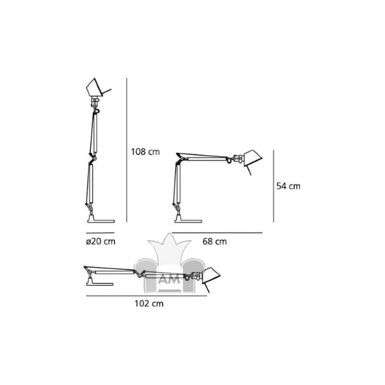 Основание под светильник Artemide A008600