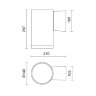 Настенный светильник Side E5088