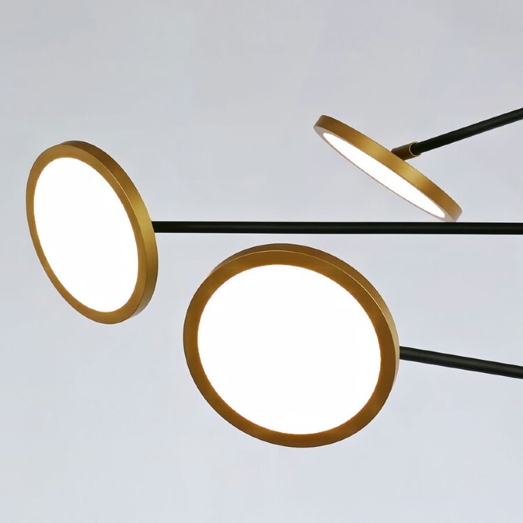Люстра Delight Collection MD19001002-6A black/gold