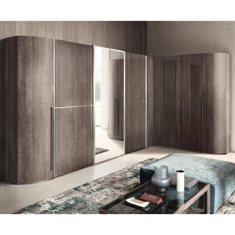 Шкаф 3-дверный Camelgroup Maia Silver с зеркалами, 154AR3.02PL
