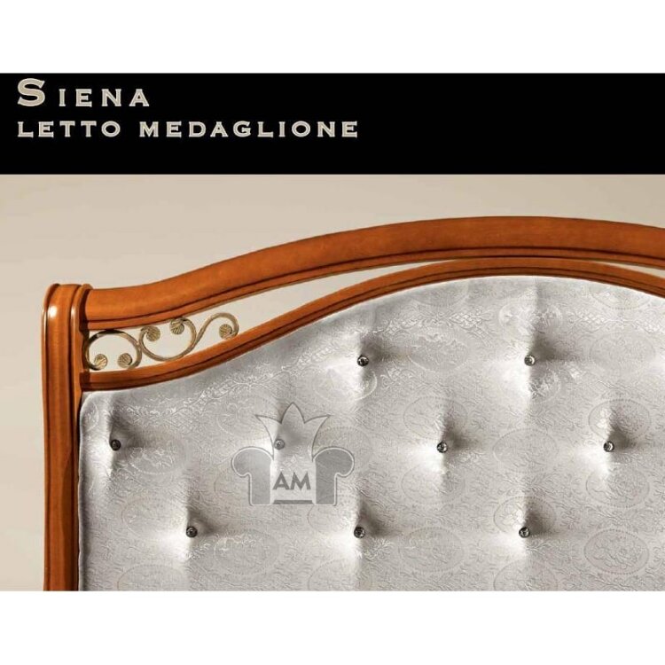Кровать Siena Camelgroup, 180 см, обивка ткань, без изножья