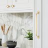 Ручка для бытовой техники Rejuvenation Axel L30.5cm Aged Brass