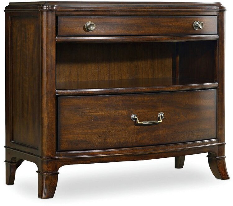 Прикроватная тумба HOOKER FURNITURE PALISADE TWO-DRAWER NIGHTSTAND