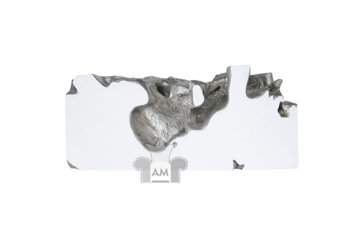 Банкетка Phillips Collection Freeform Bench White/Silver