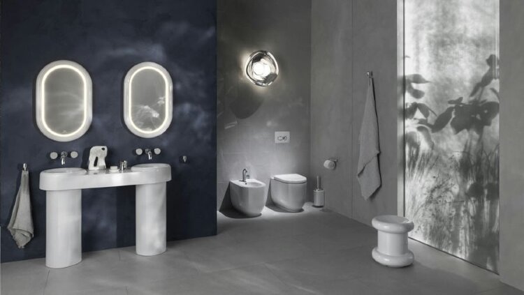 Настенный/Потолочный светильник Tom Dixon Melt LED Surface Chrome