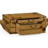 Коктейльный стол Jonathan Charles Travel Trunk Style Coffee Table with Storage Коктейльный стол Jonathan Charles Travel Trunk Style Coffee Table with Storage