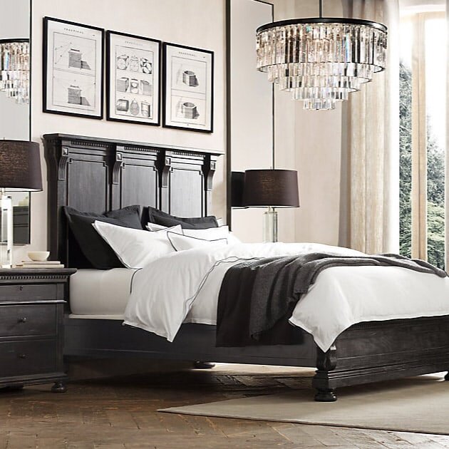 Люстра Restoration Hardware 1920s Odeon Clear Glass Fringe 3-Tier Polished Nickel