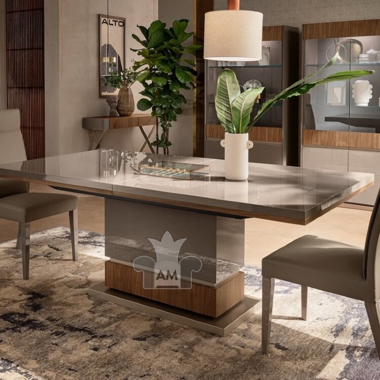 Стол обеденный Alf Group Corso Como, 196(250)x77см, раздвижной, PJCM0614