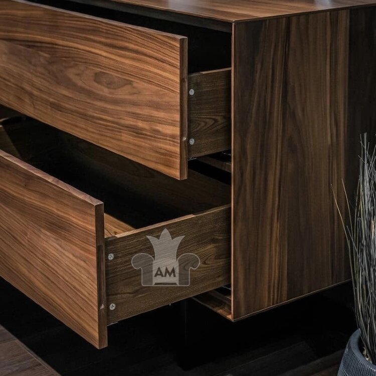 Комод MOD Interiors Miramar, четыре ящика, Орех F (V36F), MDI.SB.MRM.64
