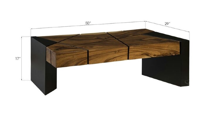 Коктейльный стол Phillips Collection Criss Cross Coffee Table