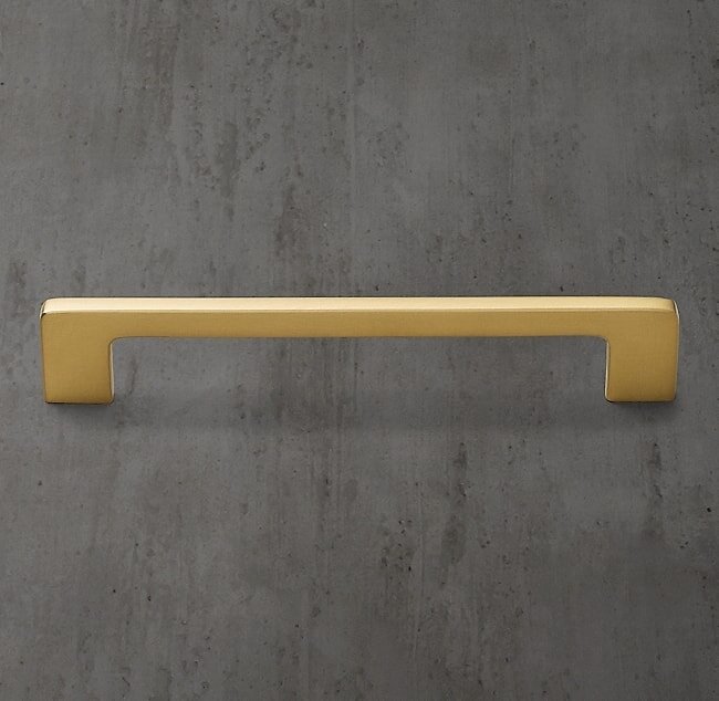 Ручка-скоба Restoration Hardware Vauxhall L.15.2 Lac.Burnished Brass