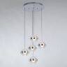 Подвесной светильник Delight Collection MD22030002-5A chrome/clear