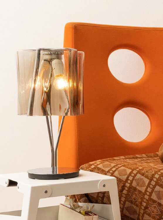 Настольная лампа Artemide Logico Fumé/Chrome