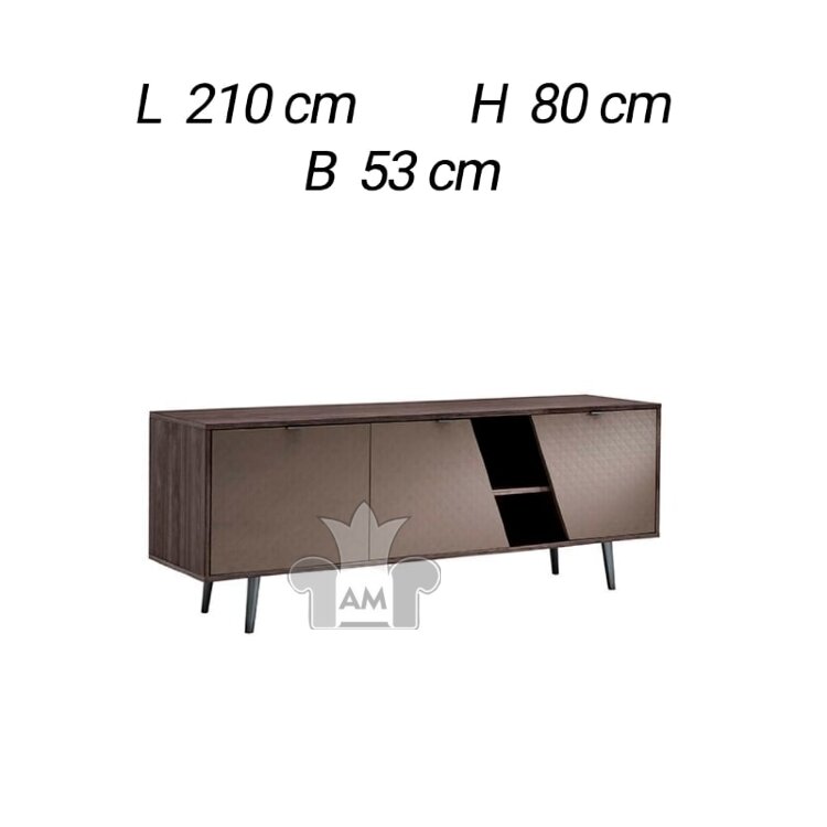 Буфет-прилавок 210 см Alf Group Frida KJFD610
