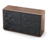 Комод MOD Interiors Altea, шесть ящиков, Орех F, двери с декором, MDI.CHD.ALT.8