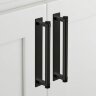 Ручка-скоба Rejuvenation West Slope Rectangle Backplate Oil-Rubbed Bronze