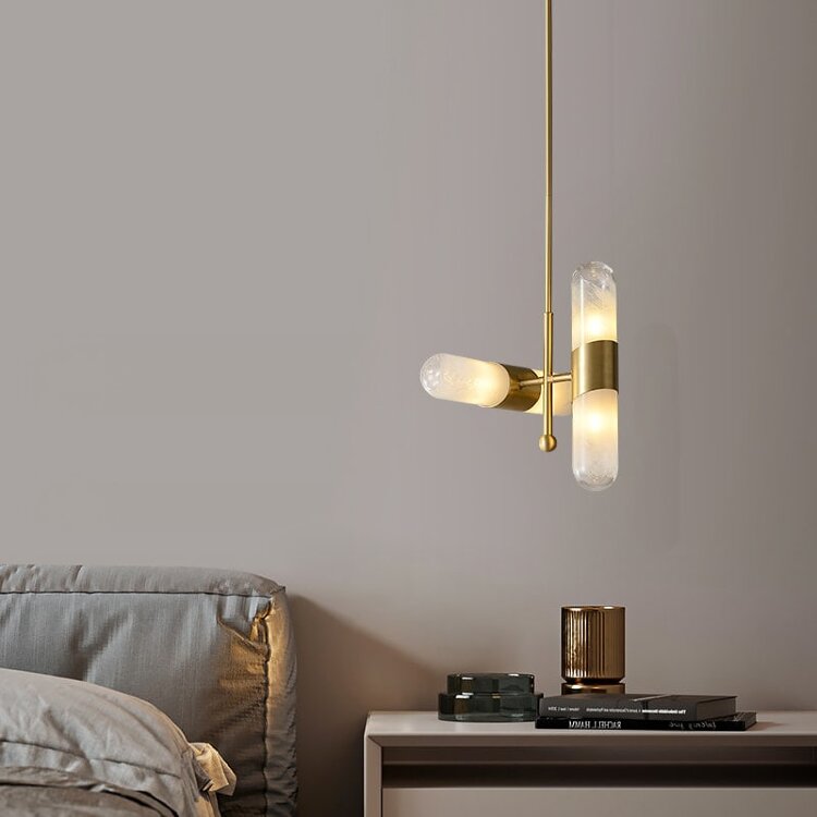 Подвесной светильник Delight Collection MT9056-4H brass