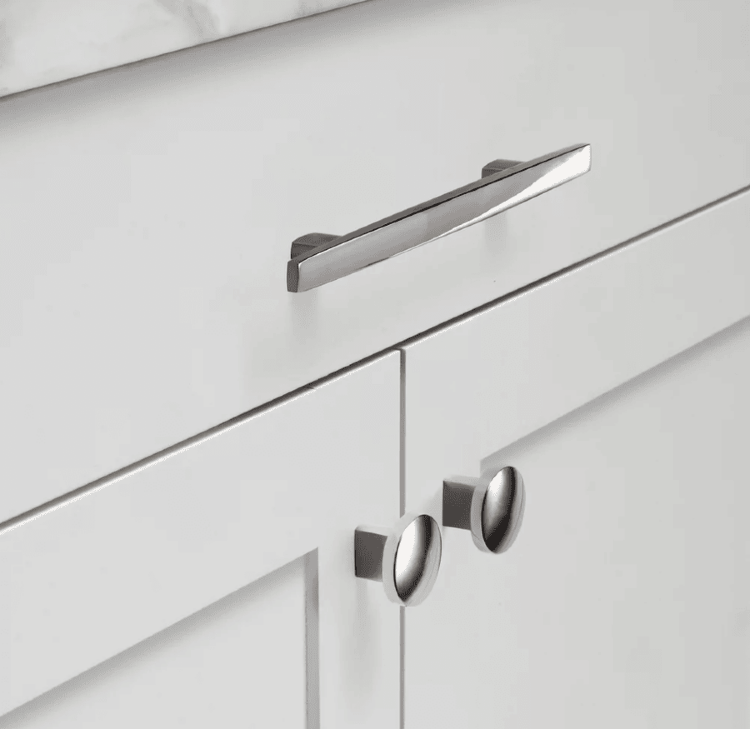 Ручка-скоба Restoration Hardware Barr L.10.2cm Polished Chrome