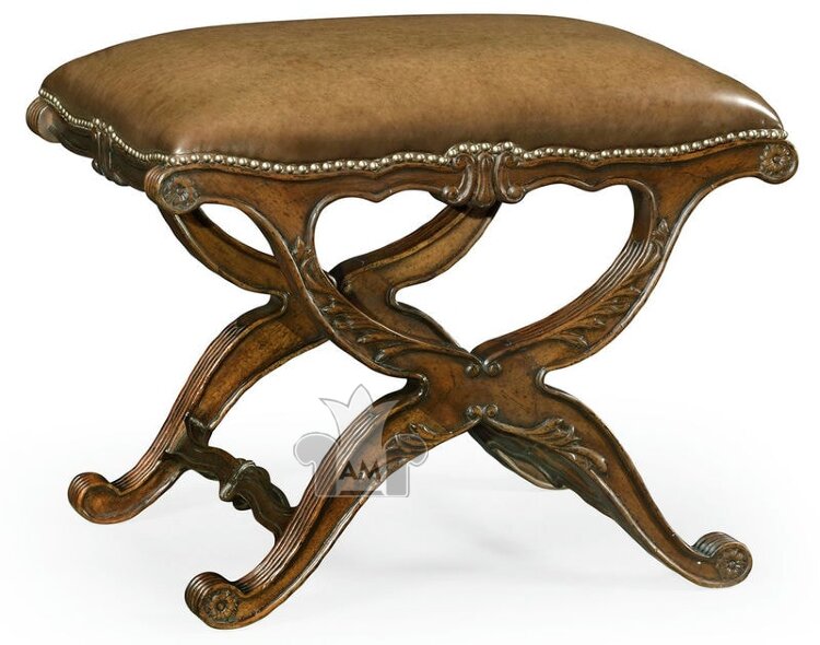 Банкетка Jonathan Charles Neo–classical X–frame Stool