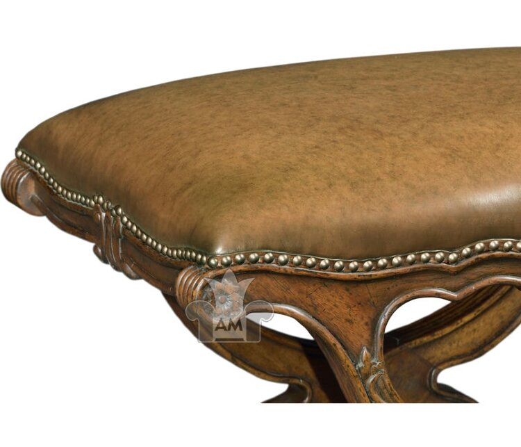 Банкетка Jonathan Charles Neo–classical X–frame Stool