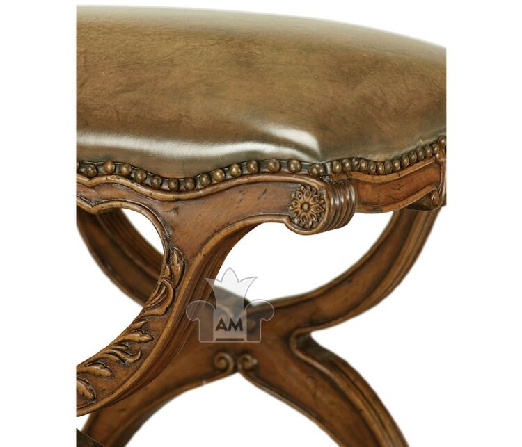 Банкетка Jonathan Charles Neo–classical X–frame Stool