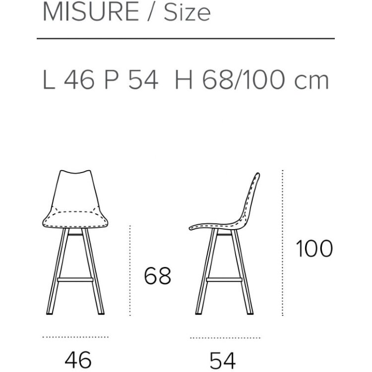 Барный стул Target Point Maiorca Plus, SG197