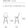 Барный стул Target Point Maiorca Plus, SG197