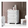 Комод высокий 5 ящиков Status Caprice White Комод высокий 5 ящиков Status Caprice White