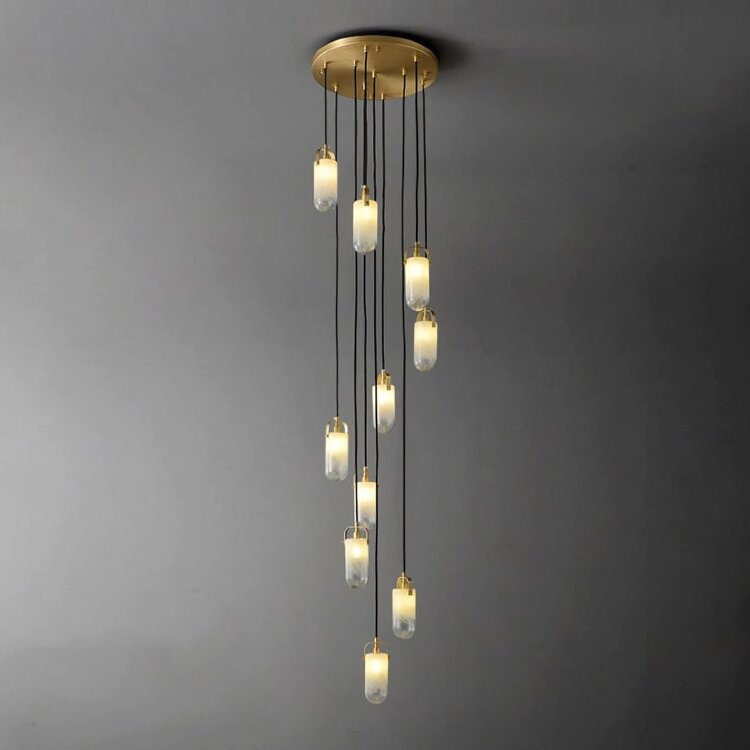 Подвесной светильник Delight Collection MT9056-10H brass