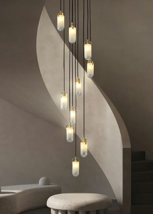 Подвесной светильник Delight Collection MT9056-10H brass