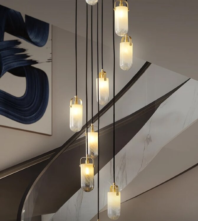 Подвесной светильник Delight Collection MT9056-10H brass