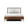 Кровать 160x200 с мягким изголовьем Тоскана, дуб табакко Кровать 160x200 с мягким изголовьем Тоскана, дуб табакко