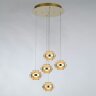 Подвесной светильник Delight Collection MD22030002-5A gold/champagne