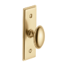 Ручка-кнопка Rejuvenation Lennox L.6.4cm Backplate Aged Brass Ручка-кнопка Rejuvenation Lennox L.6.4cm Backplate Aged Brass