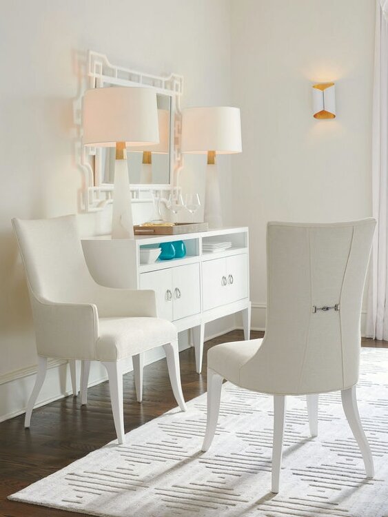 Полукресло LEXINGTON GENEVA UPHOLSTERED SIDE CHAIR